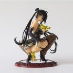 Zatanend Ecchi Togetsu Black Anime Girl Figure