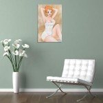 Anime Girl Nami Smile Canvas Wall Art 12x18