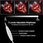 Hannya Mask Neon Sign - Anime Wall Decor