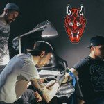 Hannya Mask Neon Sign - Anime Wall Decor