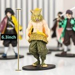 Anime Slayer Action Figure Set - 6 PCS Collection