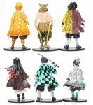 Anime Slayer Action Figure Set - 6 PCS Collection