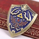 Hylian Shield Enamel Pin - 1.5" Brooch