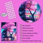 Set of 6 Anime Wall Art Prints