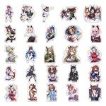 50PCS Cute Anime Derby Stickers for Fun Gear