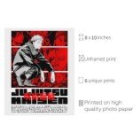 Jujutsu Kaisen Anime Poster Set - 6 Pieces