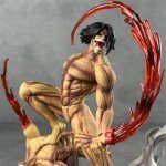 Eren Jaeger Anime Action Figure - Battle Scene