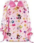 Roffatide Anime Backpack Tsukino Usagi Luna Artemis All Over Print Girls School Bag Chibi Moon Laptop Backpack