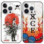 2 Pack Cool Phone Case for iPhone 16 Pro Max 6.9",Japanese Anime Cartoon Characters Print for Men Boys Women Girls,Manga Comics Pattern Design,Soft TPU Cases for iPhone 16 Pro Max Silicone Black Cover
