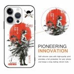 2 Pack Cool Phone Case for iPhone 16 Pro Max 6.9",Japanese Anime Cartoon Characters Print for Men Boys Women Girls,Manga Comics Pattern Design,Soft TPU Cases for iPhone 16 Pro Max Silicone Black Cover