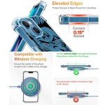 XXYUIKEZI for iPhone 13 Anime Case Transparent Shockproof TPU Boys and Girls (Cool 13), Black-yuji