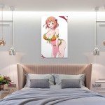 Japan Anime Poster The Devil Is A Part Timer Sexy Poster Canvas Wall Art Prints for Wall Decor Room Decor Bedroom Decor Gifts 12x18inch(30x45cm) Unframe-style