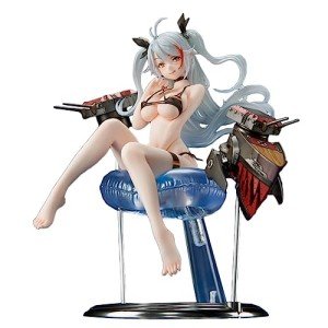 RZAHUAHU Azur Lane Prinz Eugen Figure 21CM PVC 1/7 Scale Anime Game Characters Models Gift (Prinz Eugen)