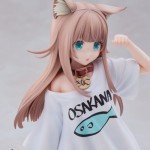 QAHEART Kinako Figures Kinako Original Painting Figure Cute Cat Girl Illustration Anime Action Figurine 21CM/8.3INCH