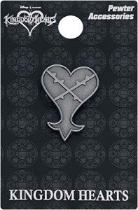 Kingdom Hearts Heartless Pewter Lapel Pin