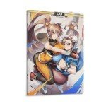 DFJHAZGT Street Fighter Game Posters Chun Li & Striker Sexy Anime Aesthetic Posters Poster Decorative Painting Canvas Wall Art Living Room Posters Bedroom Painting 12x18inch(30x45cm), Frame-style-3