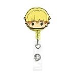 Kawaii Anime Badge Reel Set - 6 Pcs