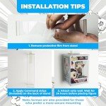 12-Pack Acrylic Shelves Wall Mount Compatible with Pop Figure Display in Box - No Drill Acrylic Floating Shelves Wall Display - for Collectible, Anime and Action Figurine Floating Shelves