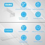 12-Pack Acrylic Shelves Wall Mount Compatible with Pop Figure Display in Box - No Drill Acrylic Floating Shelves Wall Display - for Collectible, Anime and Action Figurine Floating Shelves