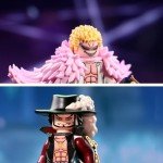 YJacuing 8PCS/Set 1.8" Anime Mini Action Figures Building Blocks, Miniature Figurines Toys Cake Toppers (OP IV)