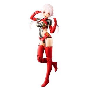 HiPlay D House Plastic Model Kits: Figure,Red, A.T.K Girl, Mecha Musume, Anime Style 1:12 Scale Collectible Action Figures STHS