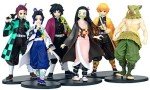 Moptrek Dеmon Slаyer Action Figures Set - 6.3 inches Anime Figure Toys - Dеmon Slаyer Figure - Collectible Figurine Gifts