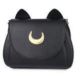 Gothic Luna Cat Cosplay Pu Leather Purse