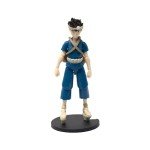 Boss Fight Studio Dr. Stone Chrome Action Figure – Highly Articulate Collectible Figurine with Accessories Including Alternate Heads and Hands, Oxygen Tank, and Batteries – 4” Scale
