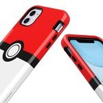 Kawaii Anime Ball Pattern Case for iPhone 11