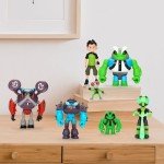 Ben Toys Action Figures Model - 11PCS Figurine Toys Anime Character Figurines with Cake Toppers, Science Themed Party Decor, Kids Birthday