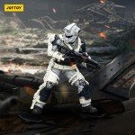 JoyToy 1:18 Action Figure Army Builder Promotion Pack Figure 36 Mercenary Equipped with Exoskeleton Military Hardcore Coldplay 4.17 inch Collectible Military Model Toy Anime Model Figurine