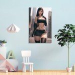 Generic Anime Poster Tifa Lockhart Sexy Art Wallpaper Canvas Wall Art (11 Count) 12x18inch(30x45cm) Living Room Bedroom Bathroom Kitchen Decor