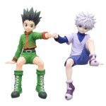 YLEAFUN Killua Zaoldyeck Gon Freecss Figure Anime Statue PVC Model 12cm Action Figure Collectible Decoration Ornaments