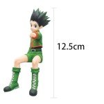 YLEAFUN Killua Zaoldyeck Gon Freecss Figure Anime Statue PVC Model 12cm Action Figure Collectible Decoration Ornaments