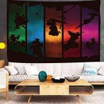 Timimo Anime Poster Tapestry - Decorations - Japanese Backgrounds - Anime Peripherals, Wall Art Decorative Scrolls, Metal Posters, Dorm Bedroom And Christmas Gifts 60x80in (Anime Tapestry 7)
