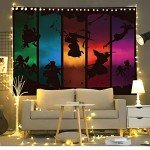 Timimo Anime Poster Tapestry - Decorations - Japanese Backgrounds - Anime Peripherals, Wall Art Decorative Scrolls, Metal Posters, Dorm Bedroom And Christmas Gifts 60x80in (Anime Tapestry 7)