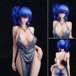 RZAHUAHU Azur Lane ST.Louis Figure 25CM PVC 1/7 Scale Anime Game Characters Models Gift (ST.Louis)