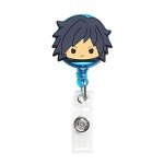 Kawaii Anime Badge Reel Set - 6 Pcs