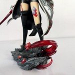 RZAHUAHU H-I Star Rail Acheron Figure Silver Hair Game Anime 1/6 PVC Figurines Action Play Model 11.8IN Slashed Dream Cries in Red