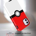 Kawaii Anime Ball Pattern Case for iPhone 11