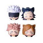 QAHEART Geto Suguru Figures 4PCS Set Itadori Yuji/Kugisaki Nobara Figure Statues Anime Action Figurine 4CM