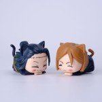 QAHEART Geto Suguru Figures 4PCS Set Itadori Yuji/Kugisaki Nobara Figure Statues Anime Action Figurine 4CM