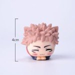 QAHEART Geto Suguru Figures 4PCS Set Itadori Yuji/Kugisaki Nobara Figure Statues Anime Action Figurine 4CM