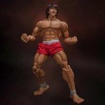 QAHEART Anime Hanma Figures, Hanma Figure Movable Joints with Interchangeable Accessories Real Cloth Anime Action Figurine