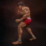 QAHEART Anime Hanma Figures, Hanma Figure Movable Joints with Interchangeable Accessories Real Cloth Anime Action Figurine