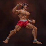 QAHEART Anime Hanma Figures, Hanma Figure Movable Joints with Interchangeable Accessories Real Cloth Anime Action Figurine