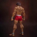 QAHEART Anime Hanma Figures, Hanma Figure Movable Joints with Interchangeable Accessories Real Cloth Anime Action Figurine