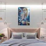 Samus Aran Anime Game Posters Sexy Girls Aesthetic Art Posters Wall Art Paintings Canvas Wall Decor Home Decor Living Room Decor Aesthetic 12x18inch(30x45cm) Unframe-style-8