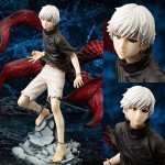 YLEAFUN Kaneki Ken Anime Figure 17cm Action Figure Changeable Head Figurine Model Collectibles Decoration Statue Ornaments