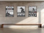 Ouroboros Art & Design - Berserk Vagabond Vinland Saga Anime Posters - 3 Pieces - 12x16'' Inch - Unframed
